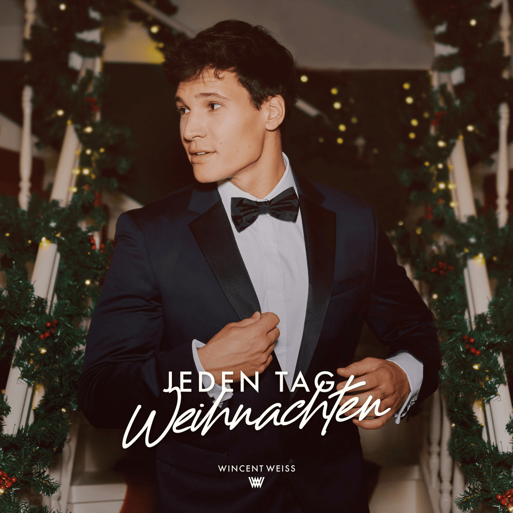 Album cover art for "Jeden Tag Weihnachten" by Wincent Weiss