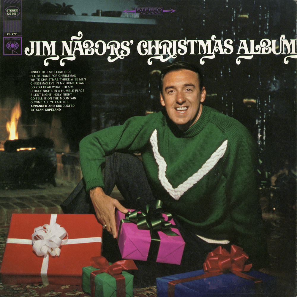 Album cover art for "Sleigh Ride" by Jim Nabors
