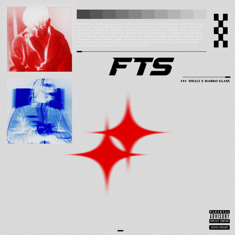 Album cover art for "FTS" by Dhali & Marko Glass
