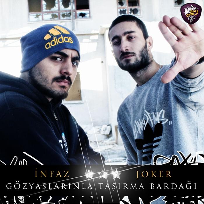 Album cover art for "Gözyaşlarınla Taşırma Bardağı" by Joker & İnfaz