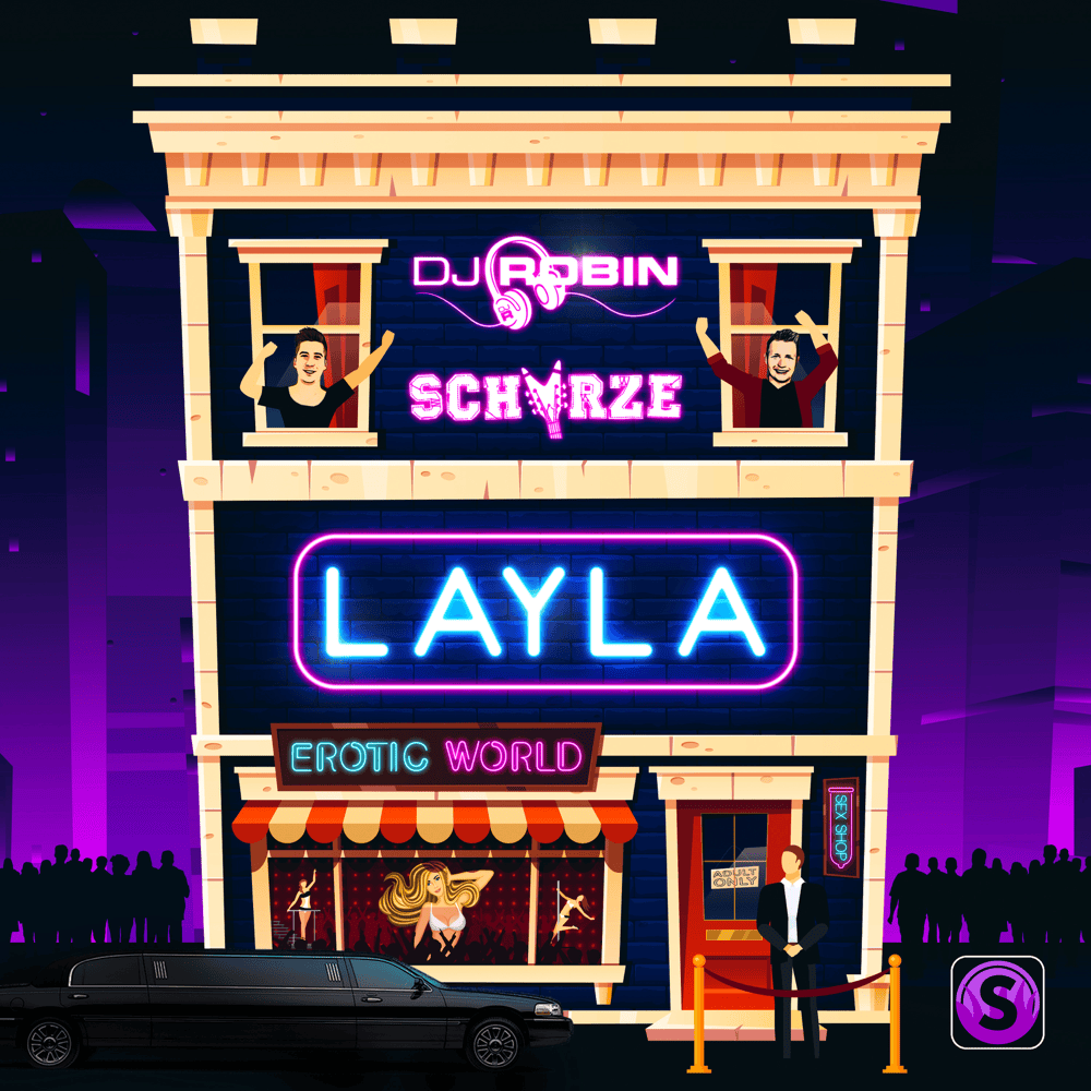 Album cover art for "Layla" by DJ Robin