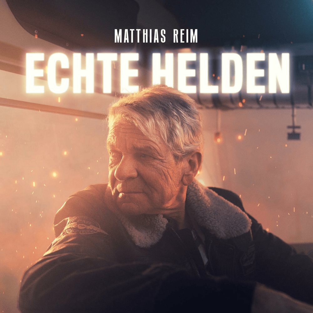 Album cover art for "Echte Helden" by Matthias Reim