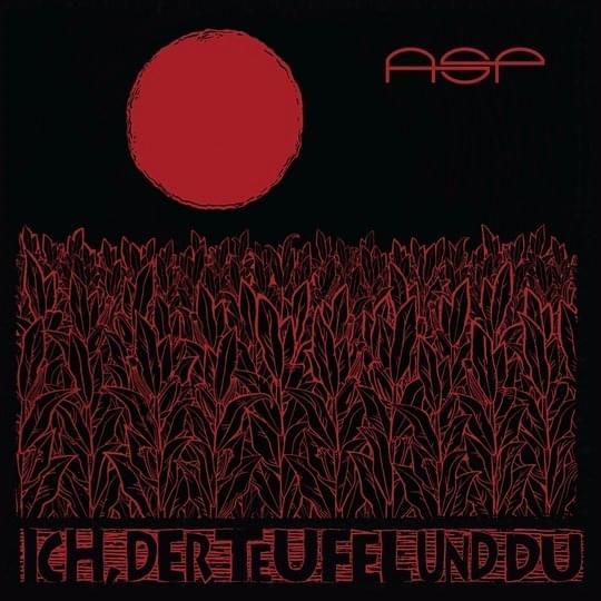 Album cover art for "Ich, der Teufel und du" by ASP