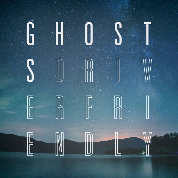 Album cover art for "Ghosts" by Driver Friendly