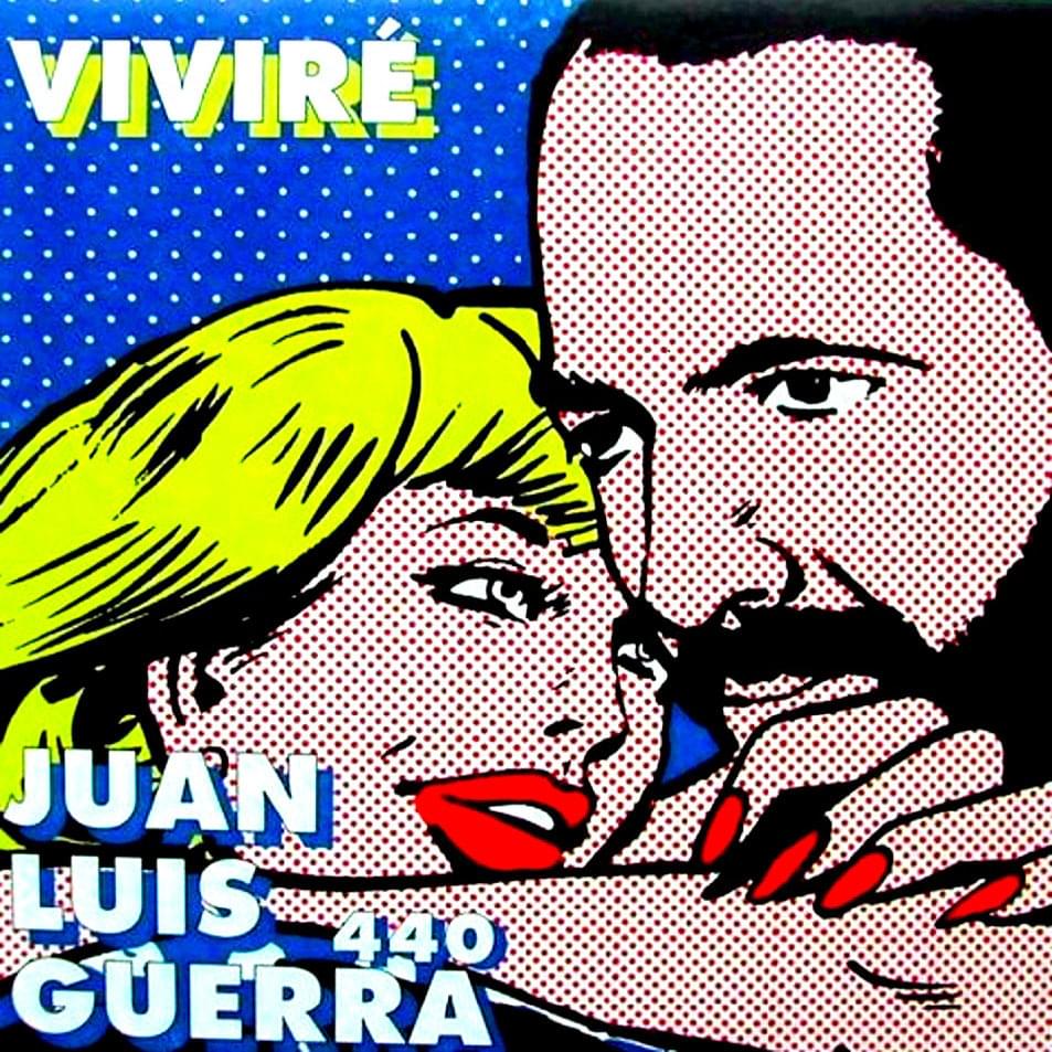 Album cover art for "Viviré" by Juan Luis Guerra