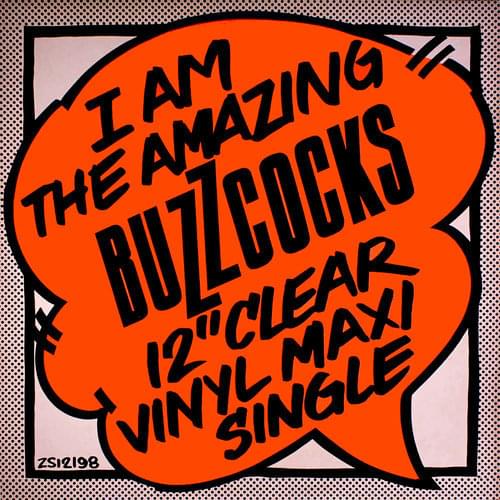 Album cover art for "Moving Away from the Pulsebeat" by Buzzcocks