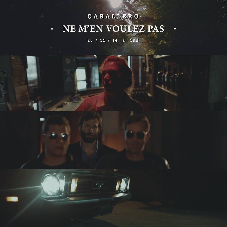 Album cover art for "Ne m’en voulez pas" by Caballero
