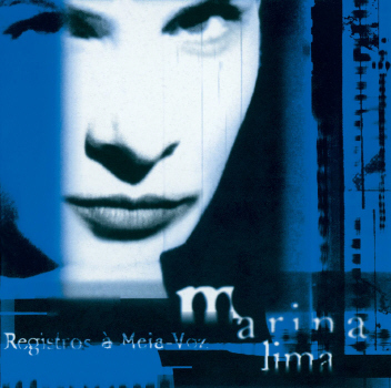 Album cover art for "À Meia Voz" by Marina Lima