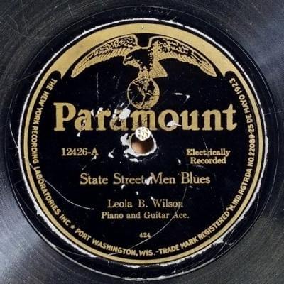 State Street Men Blues by Leola B. “Coot Grant” Wilson