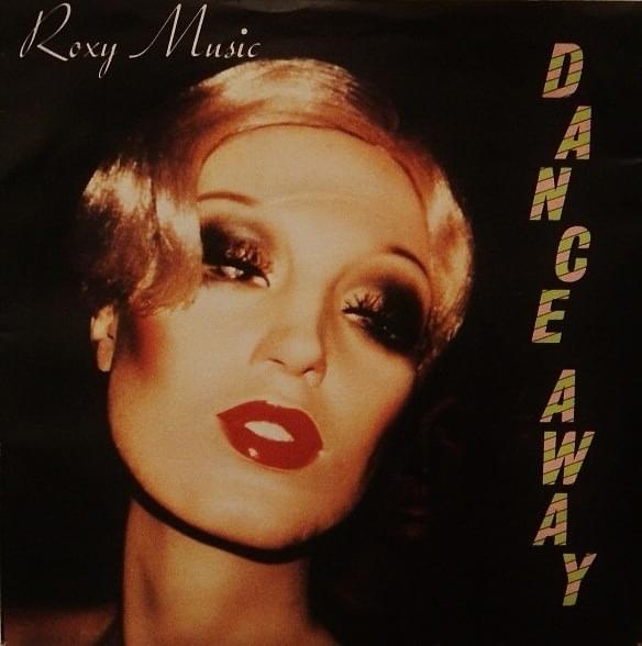 Album cover art for "Dance Away" by Roxy Music