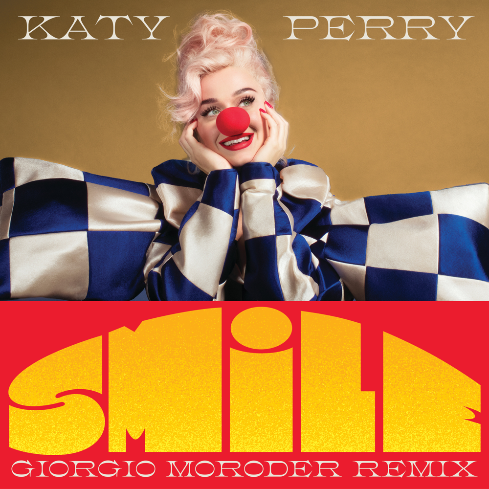 Album cover art for "Smile (Giorgio Moroder Remix)" by Katy Perry