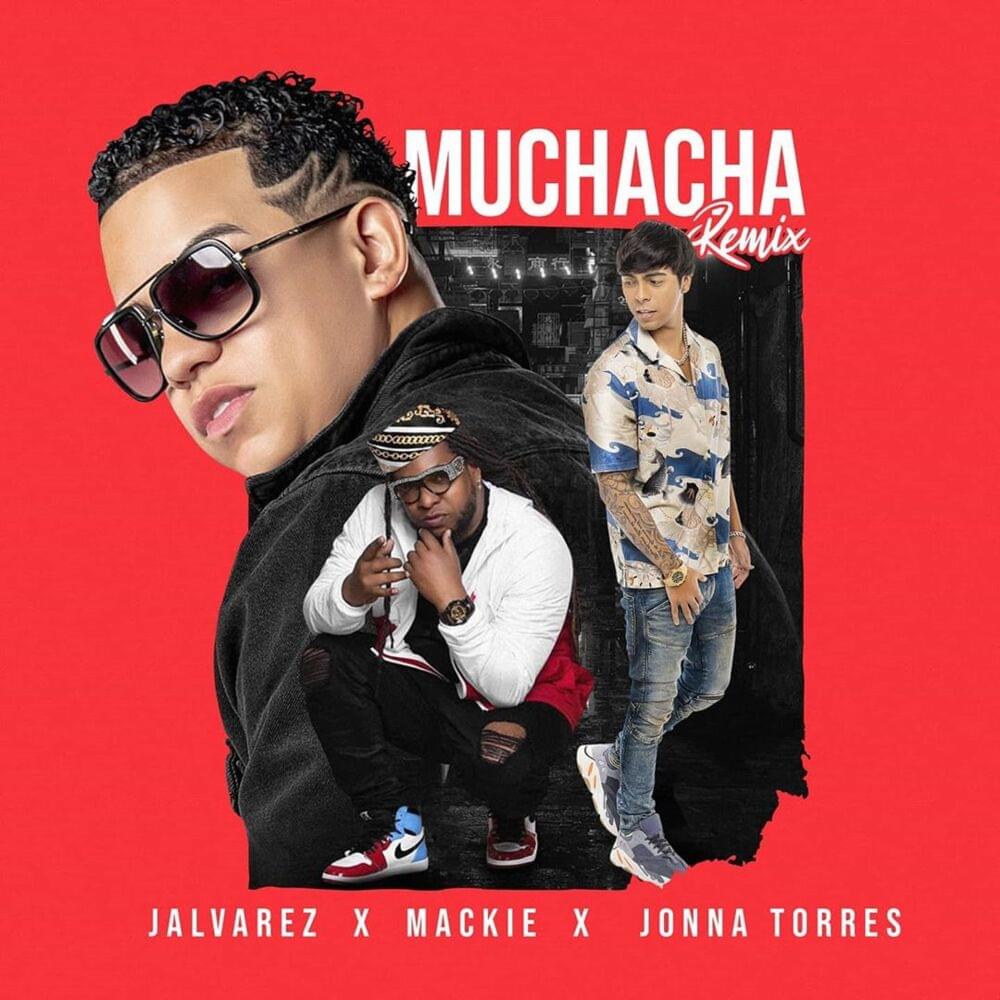 Album cover art for "Muchacha (Remix)" by J Álvarez