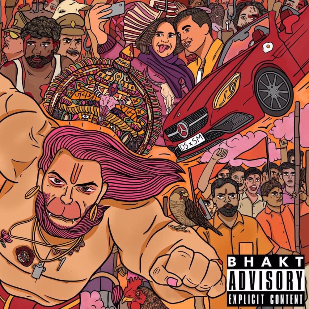 Album cover art for "Scalp Dem" by DELHI SULTANATE & Seedhe Maut