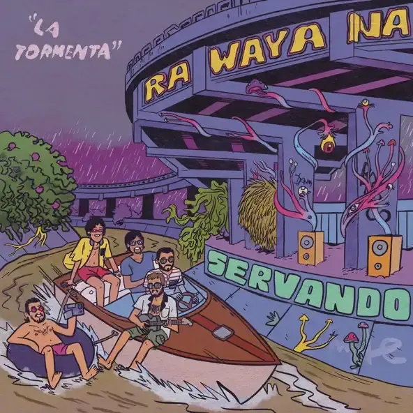 Album cover art for "La Tormenta" by Rawayana