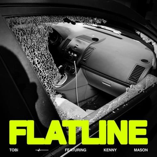 Album cover art for "Flatline" by TOBi & Kenny Mason