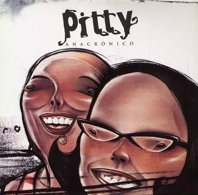 Album cover art for "Anacrônico" by Pitty