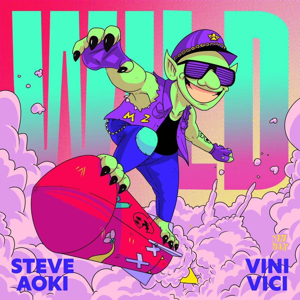 Album cover art for "Wild" by Steve Aoki