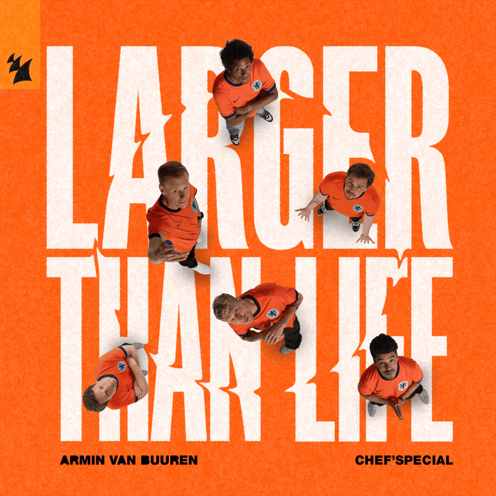Album cover art for "Larger Than Life" by Armin van Buuren
