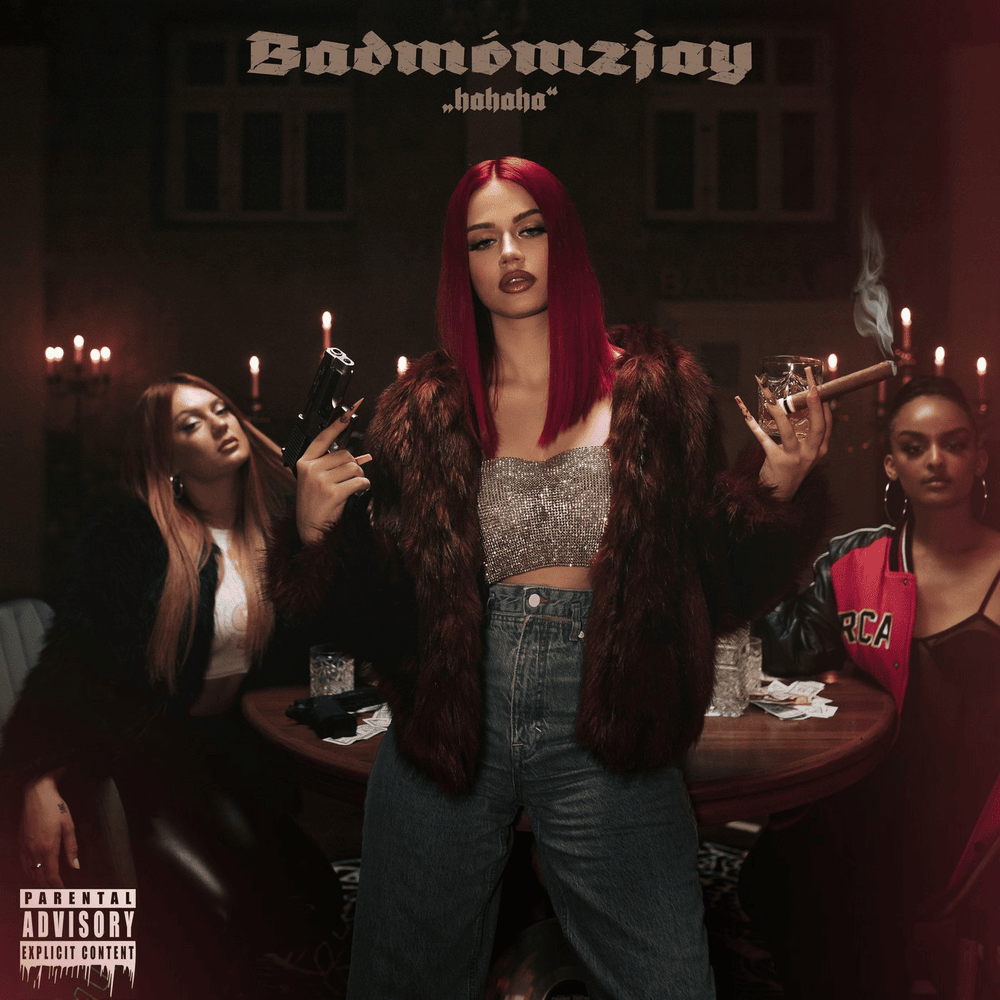 Album cover art for "„Hahaha“" by badmómzjay