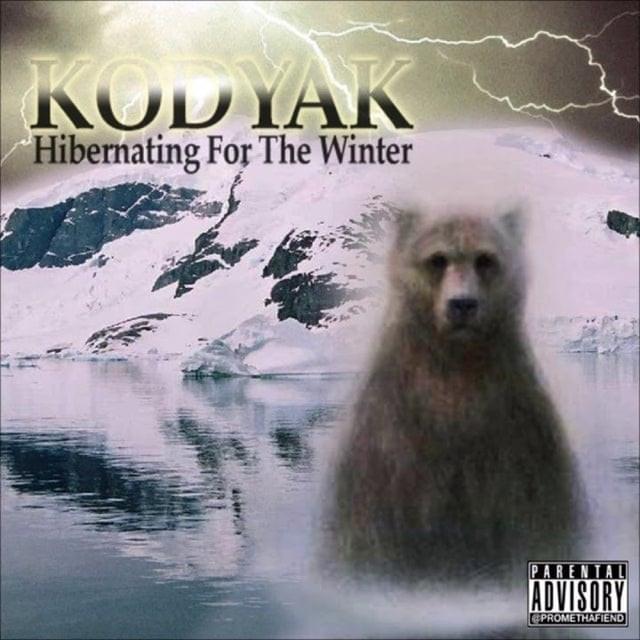 Album cover art for "Bearboned" by Kodyak