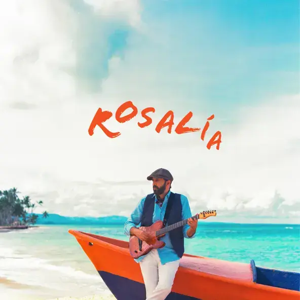 Album cover art for "Rosalía (Live)" by Juan Luis Guerra