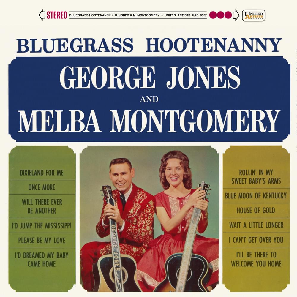 Album cover art for "Once More" by George Jones