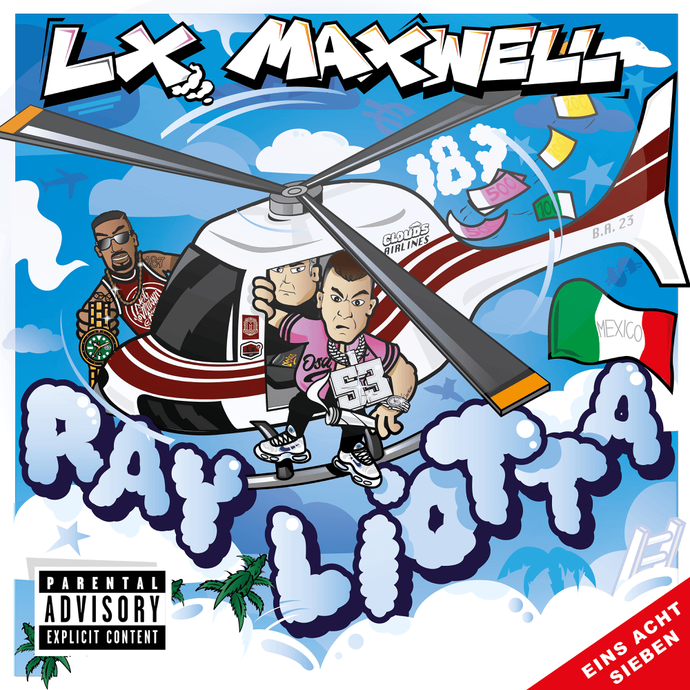 Album cover art for "Ray Liotta" by LX