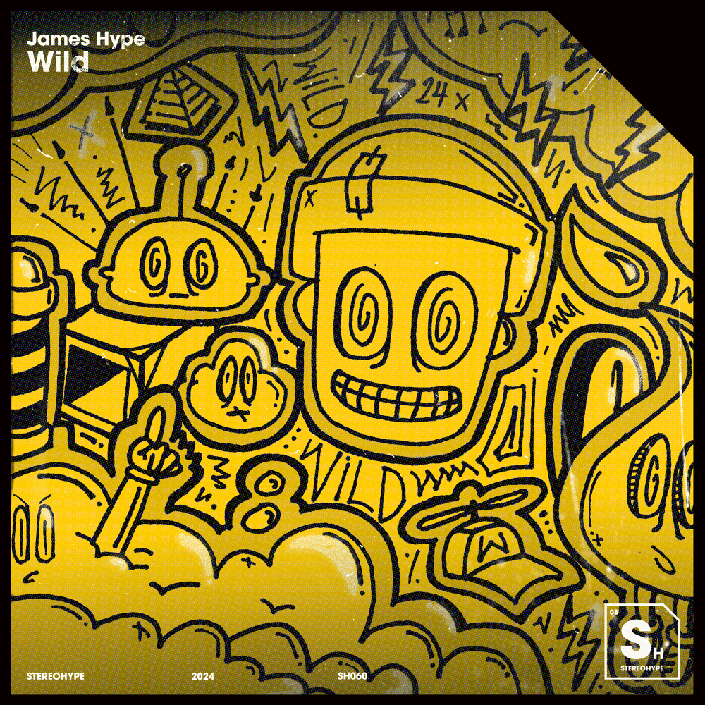 Album cover art for "Wild" by James Hype