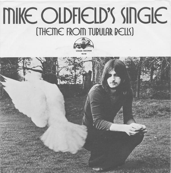Album cover art for "Mike Oldfield’s Single (Theme from Tubular Bells)" by Mike Oldfield