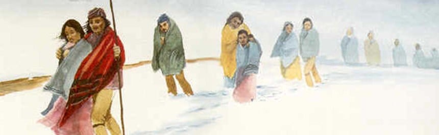 Album cover art for "Trail of Tears" by John Denver
