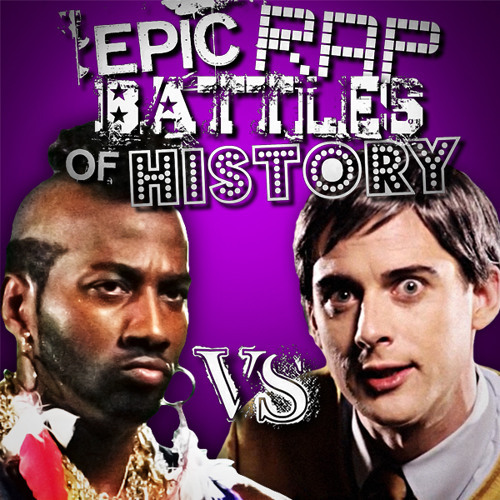 Album cover art for "Mr. T vs Mr. Rogers" by Epic Rap Battles of History & Vince Horiuchi & Nice Peter & DeStorm