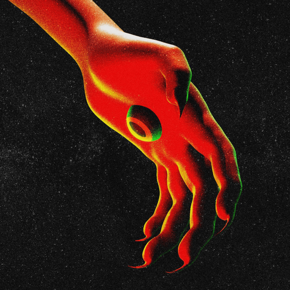 Album cover art for "Spells" by Backxwash & Devi McCallion