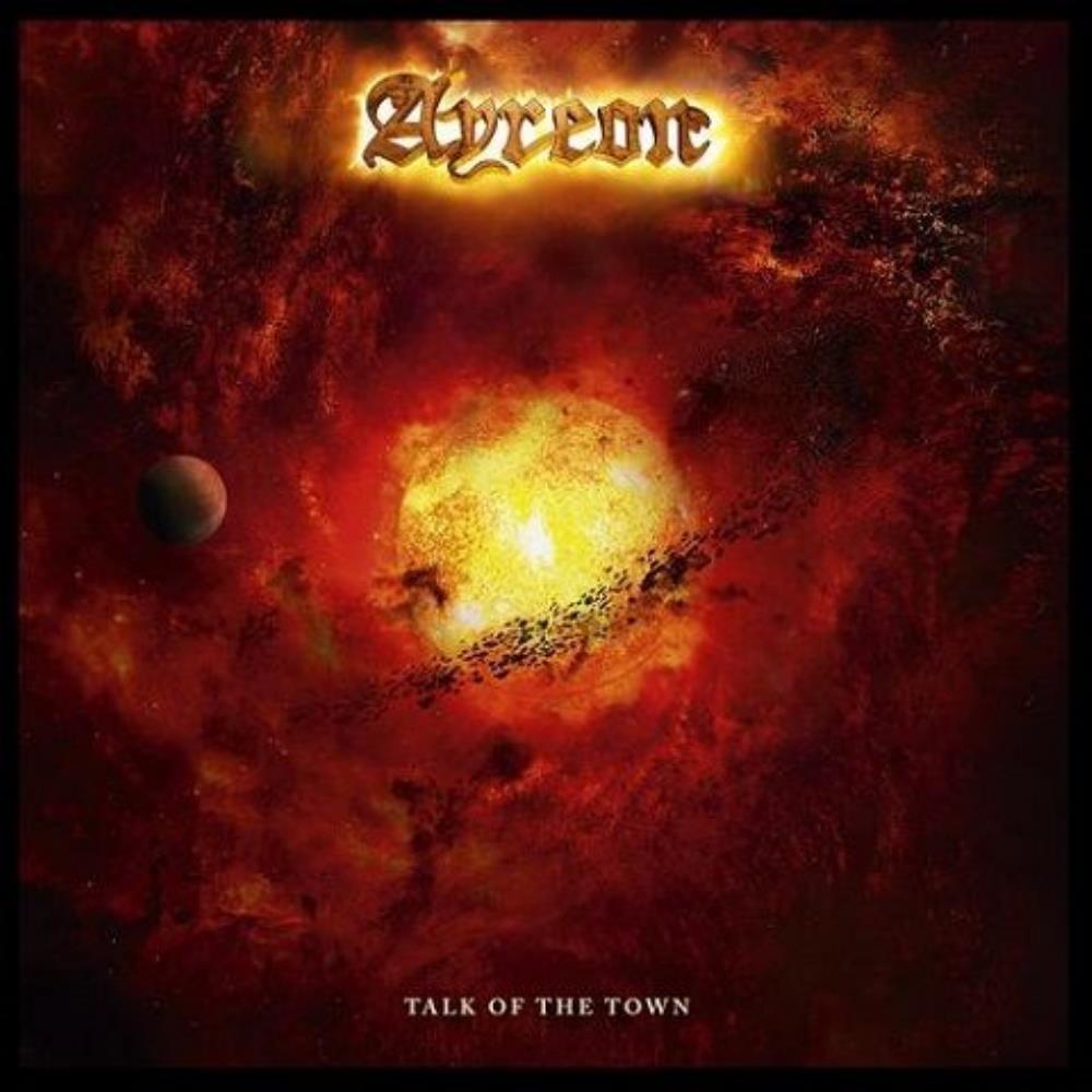 Album cover art for "Talk of the Town" by Ayreon & Tom Baker (Rock) & Paul Manzi & Tommy Karevik & Cammie Gilbert & Patty Gurdy & Joost van den Broek