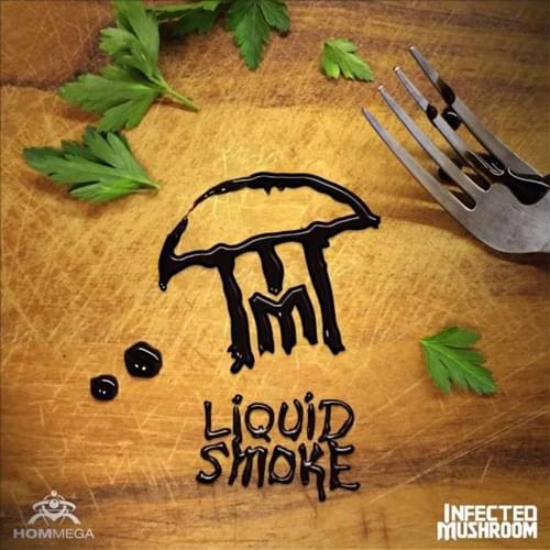 Album cover art for "Liquid Smoke" by Infected Mushroom