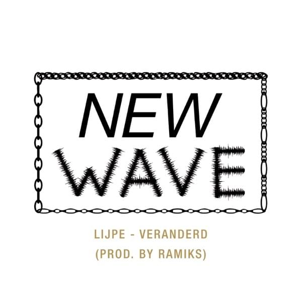 Album cover art for "Veranderd" by Lijpe & New Wave
