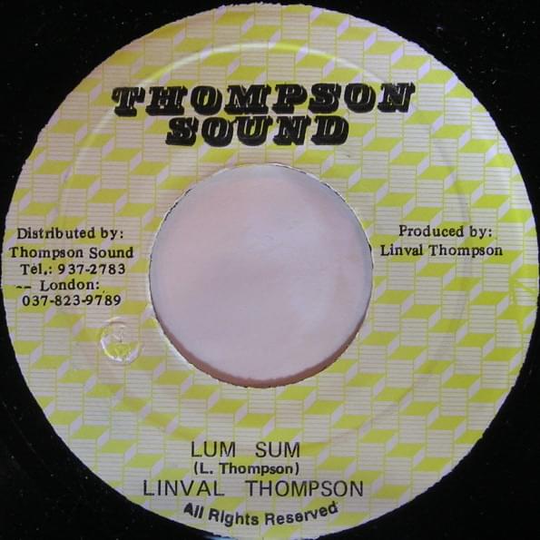 Lump Sum by Linval Thompson