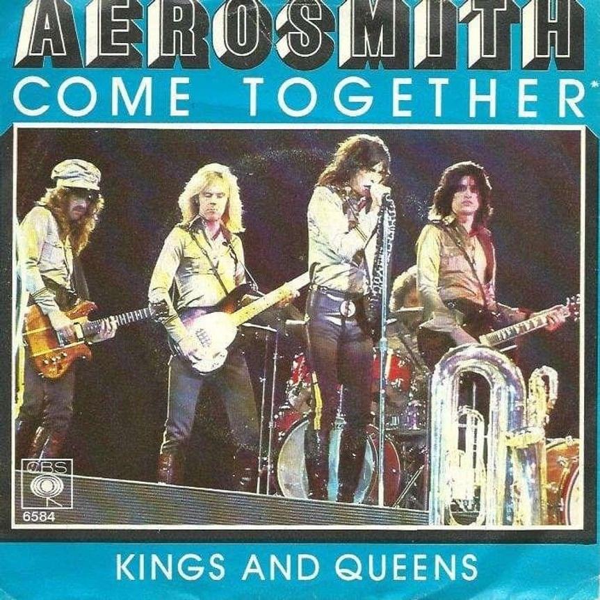 Album cover art for "Come Together" by Aerosmith