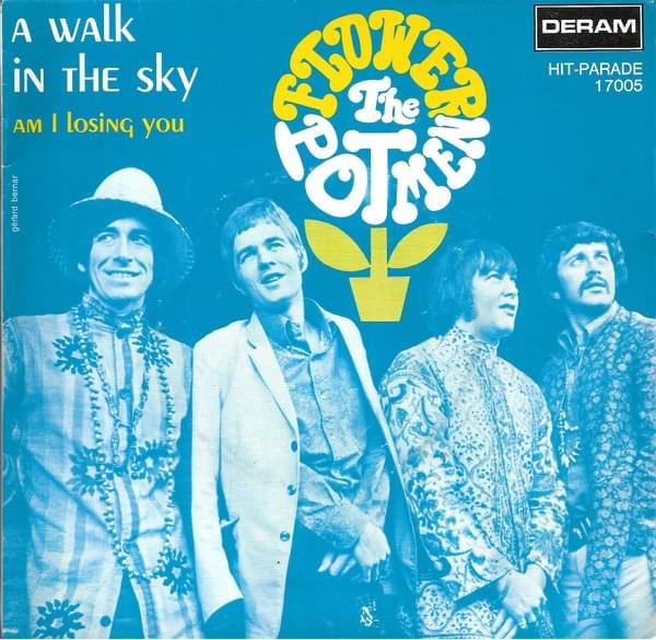 Album cover art for "Am I Losing You" by The Flower Pot Men