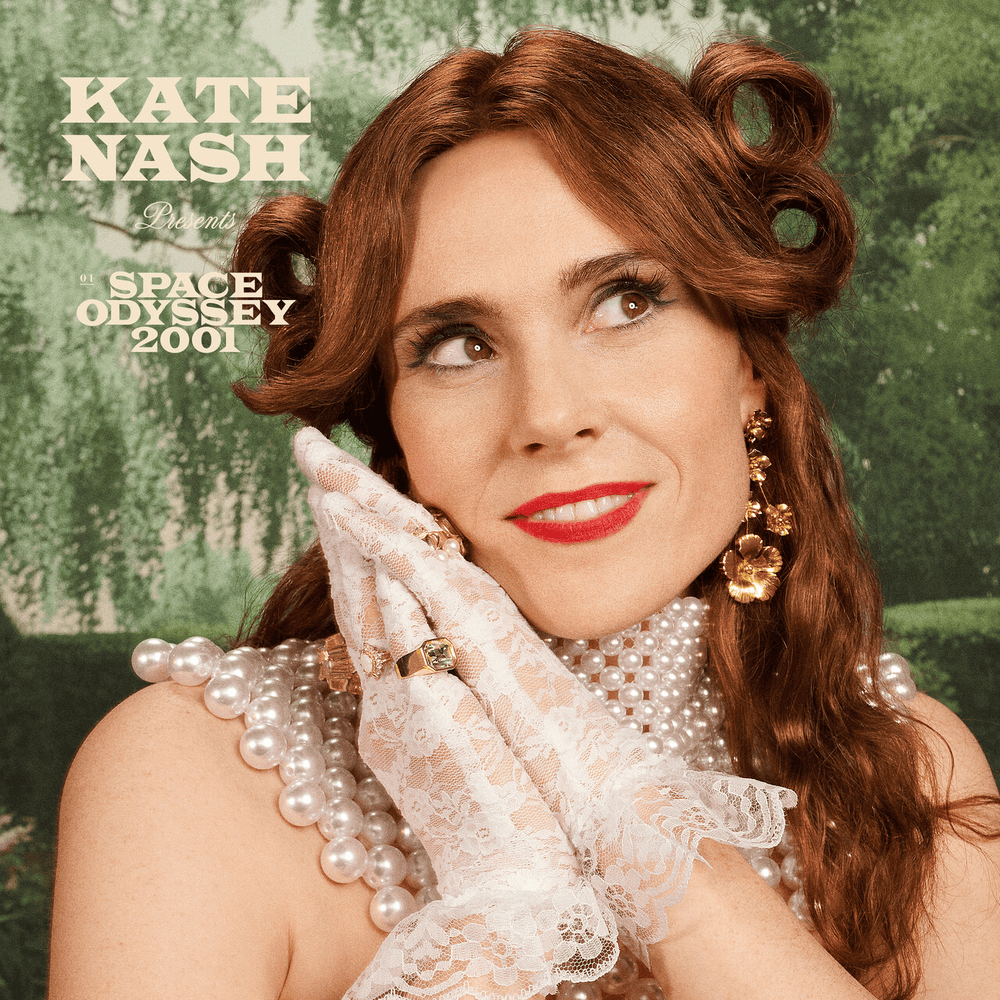 Album cover art for "Space Odyssey 2001" by Kate Nash