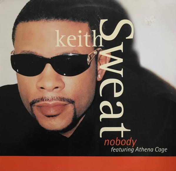 Album cover art for "Nobody" by Keith Sweat & Athena Cage
