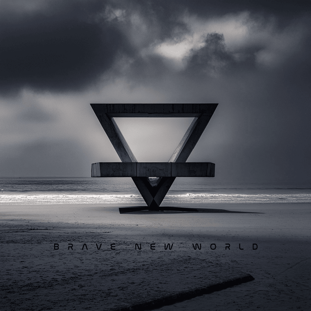 Album cover art for "BRAVE NEW WORLD" by STARSET