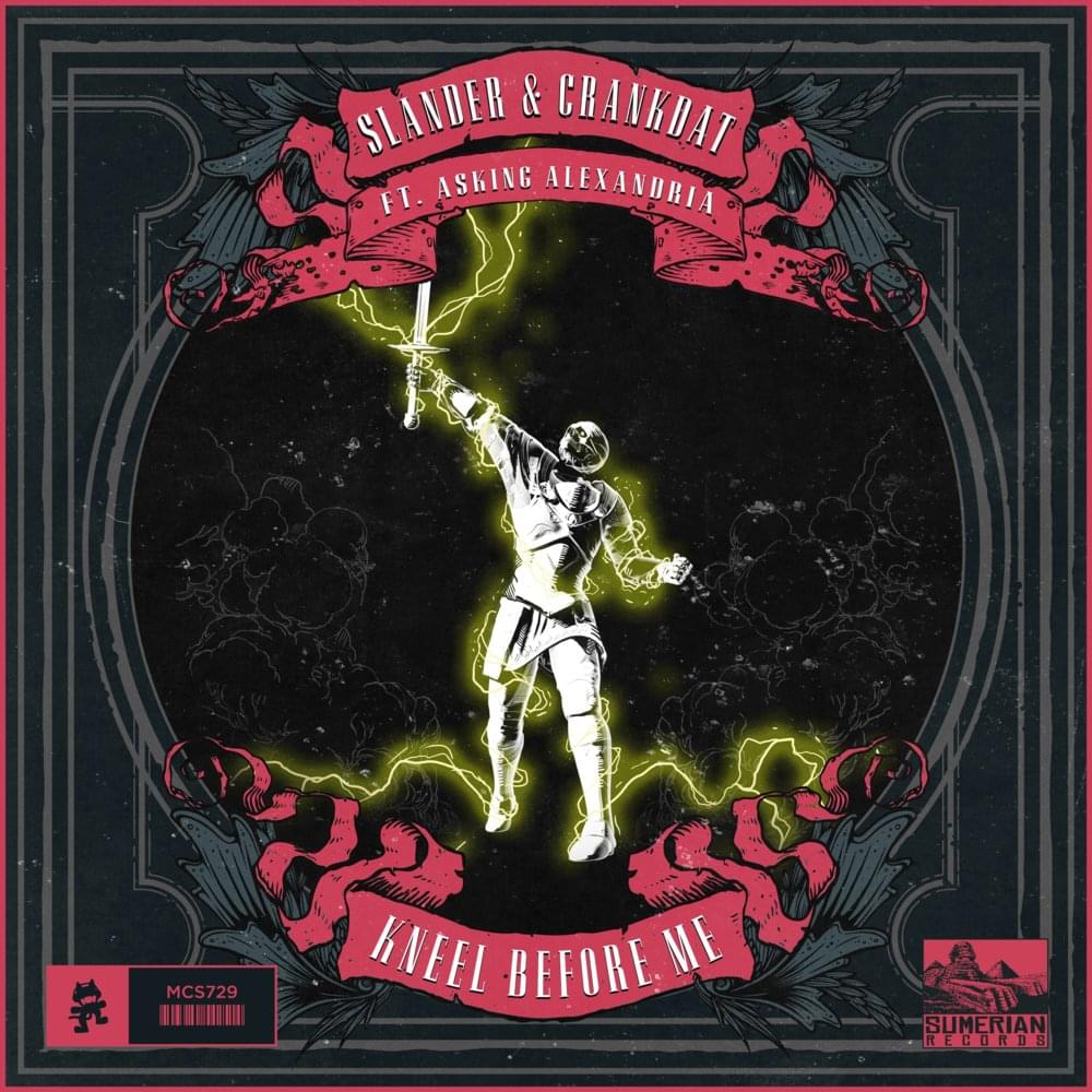 Album cover art for "Kneel Before Me" by SLANDER & Asking Alexandria