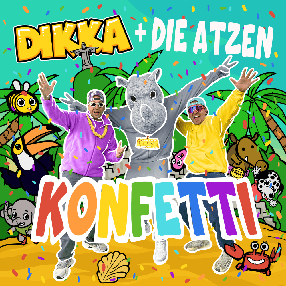 Album cover art for "Konfetti" by DIKKA