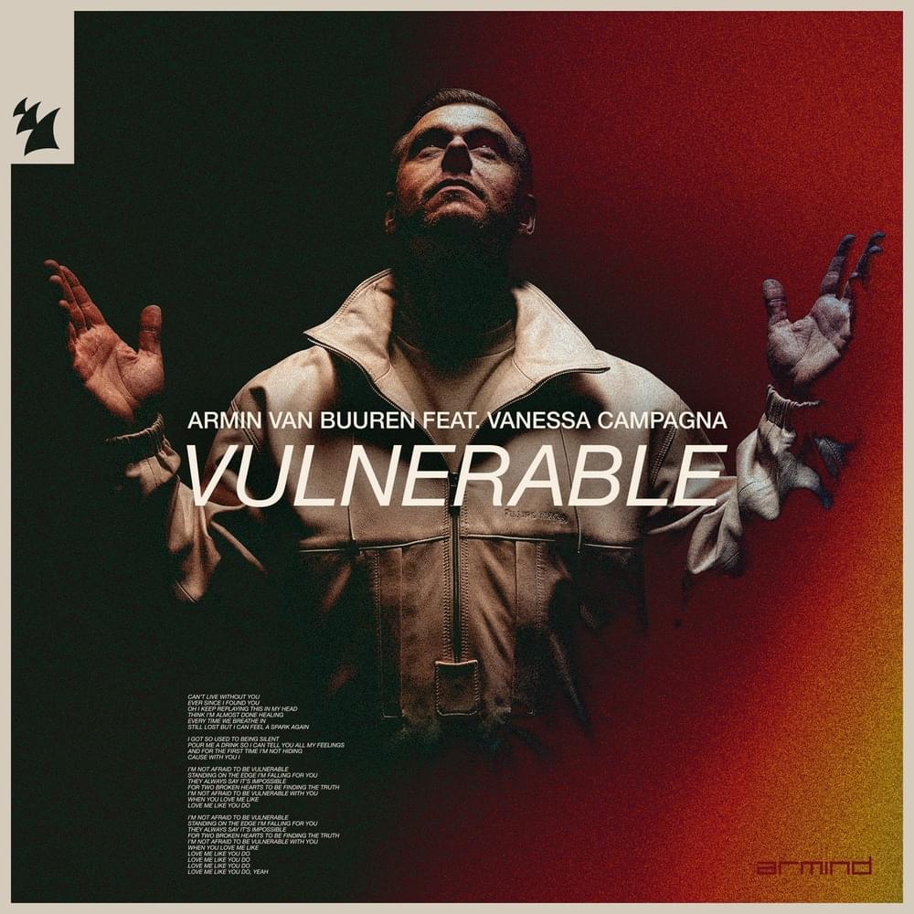 Album cover art for "Vulnerable" by Armin van Buuren & Vanessa Campagna