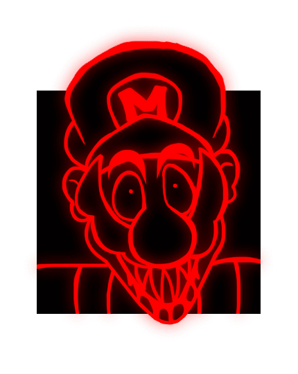 Album cover art for "It’s-A-Me" by KINGF0X & Mario.exe & Boyfriend (FNF)