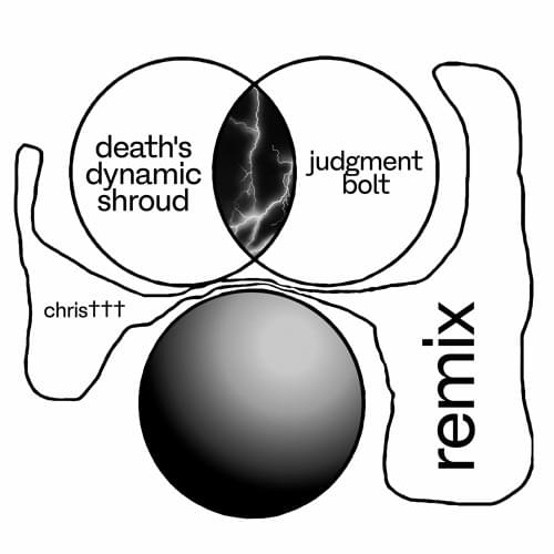 Album cover art for "Judgment bolt (christtt remix)" by death’s dynamic shroud