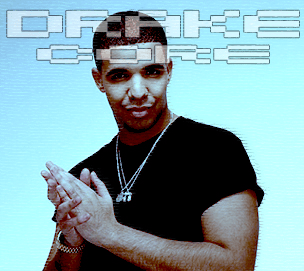 Album cover art for "Drakecore" by Machine Girl