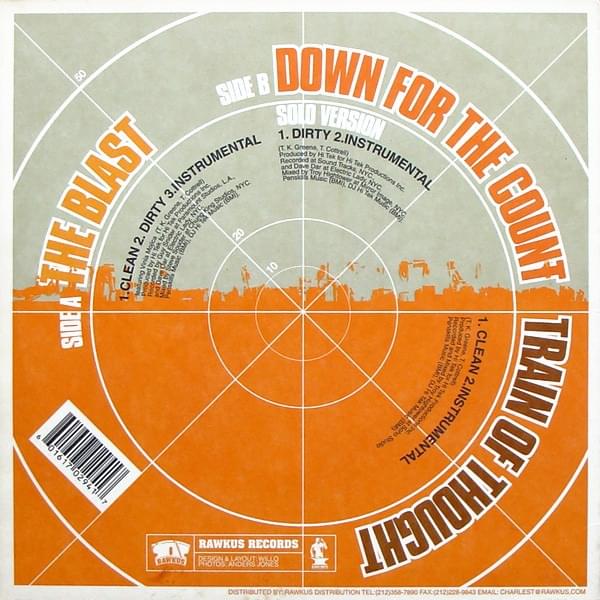 Album cover art for "Down for the Count (Solo Version)" by Reflection Eternal