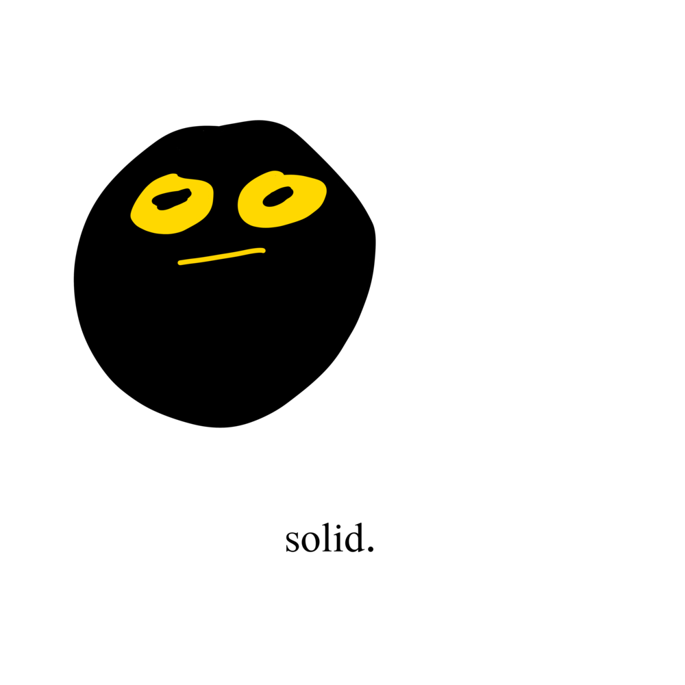 Album cover art for "SOLID! (18:42)" by OCTOBERSFULLMOON