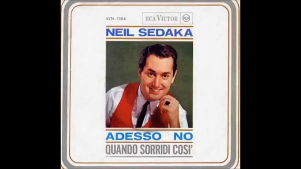 Album cover art for "Adesso No" by Neil Sedaka